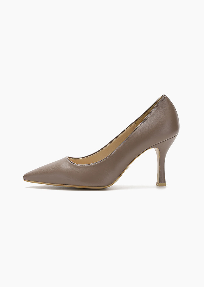 Grace lambskin heel (Brown)